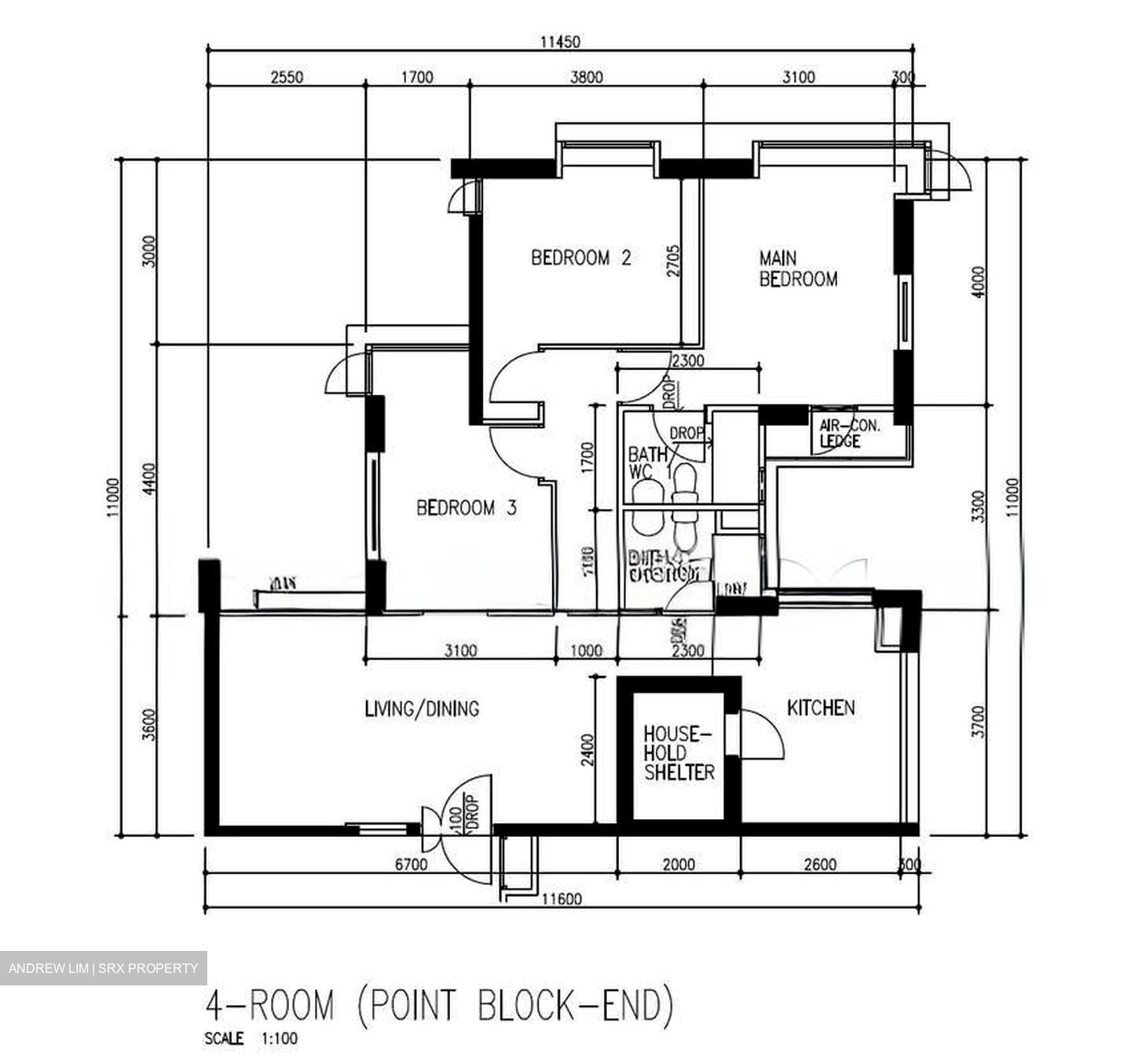 Blk 462 Clementi Avenue 3 (Clementi), HDB 4 Rooms #551150551